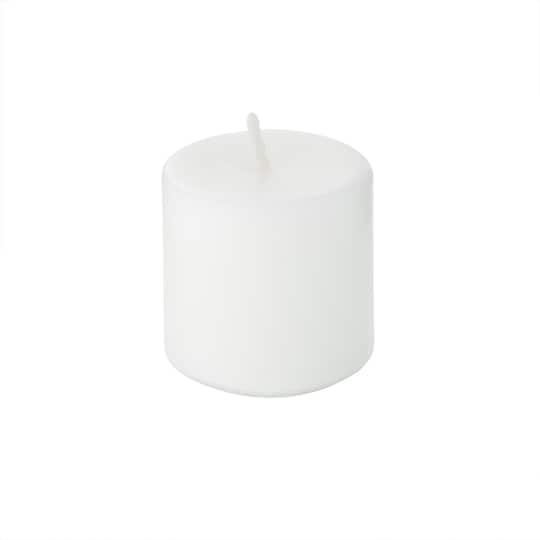 12 Packs: 8 ct. (96 total) Basic Elements™ White Pillar Candles Value Pack by Ashland®